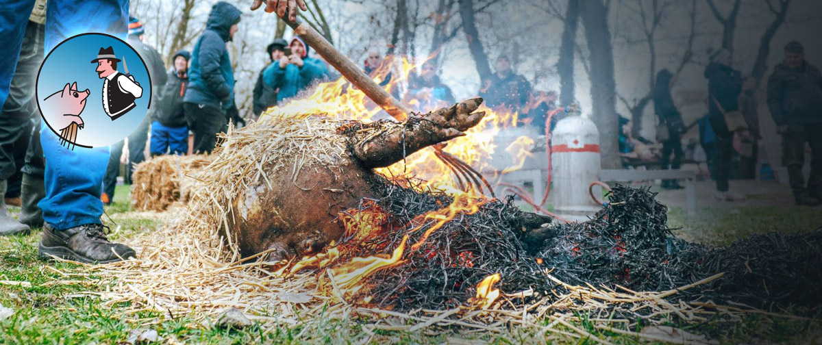 Régi disznótoros hangulat